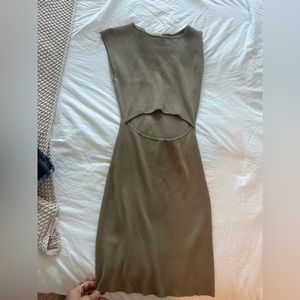 Aritzia Cut Out dress